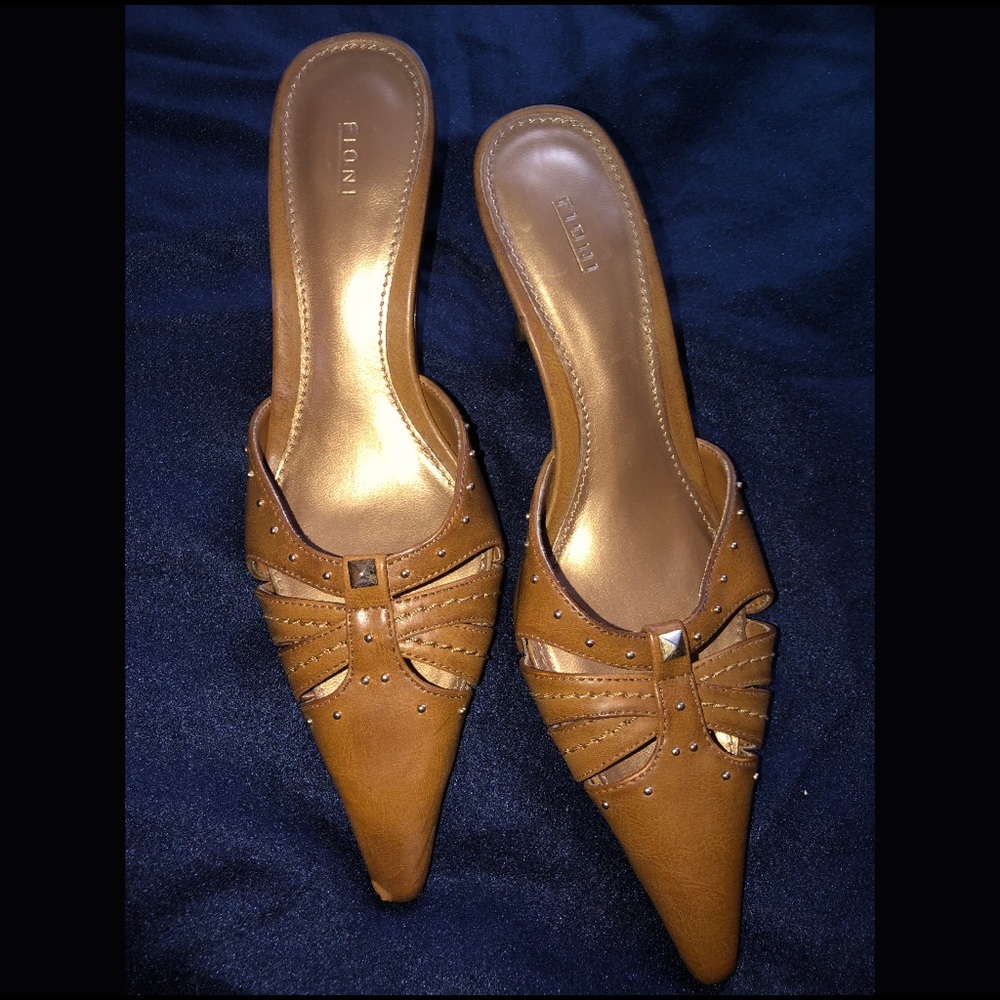 Gold Heeled Sandals